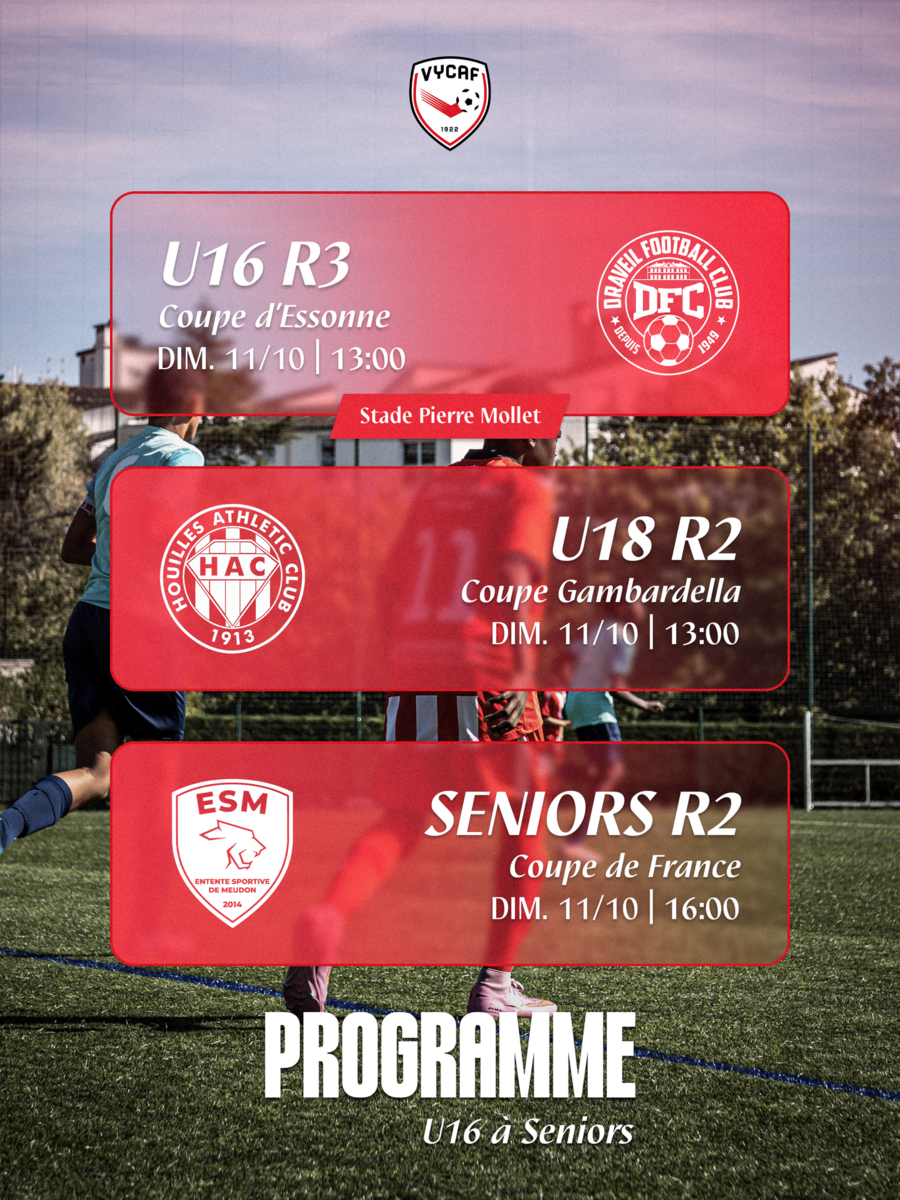 Programme du week-end