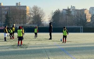 Sam 2 janvier 2021: Entrainement U 9