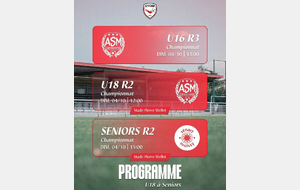 Programme du week-end