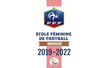 Label Ecole de Football Féminine !