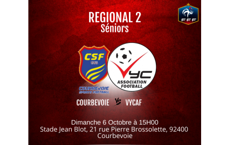 Matchs du week-end !