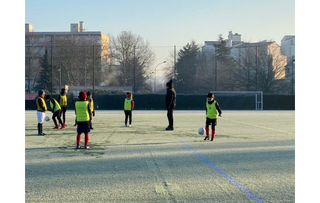 Sam 2 janvier 2021: Entrainement U 9