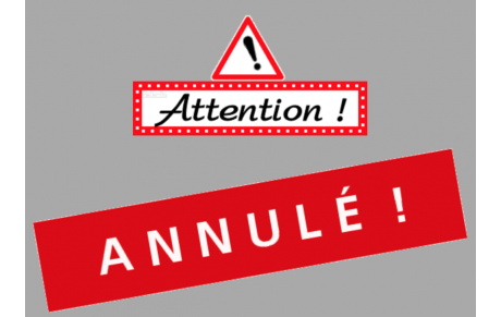 Sam 13 : ANNULATION ENTRAINEMENTS U6, U7 et U9 