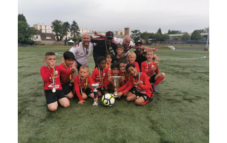 U8 - tournoi à Rungis - Champions !