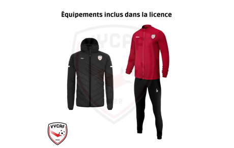 Équipements inclus dans la licence