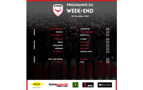 Programme du week-end