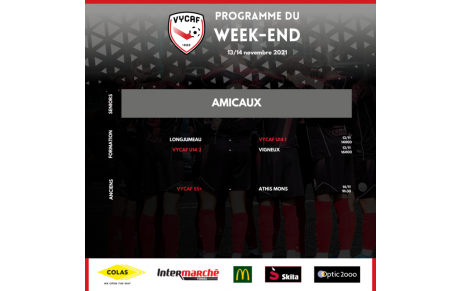 Programme du week-end