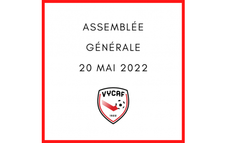 Assemblée Générale le 20 mai 2022