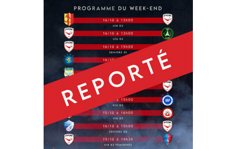 Programme du week-end