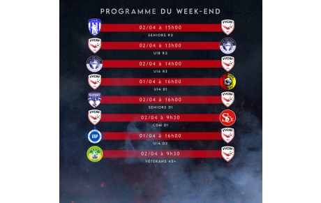 Programme du week-end