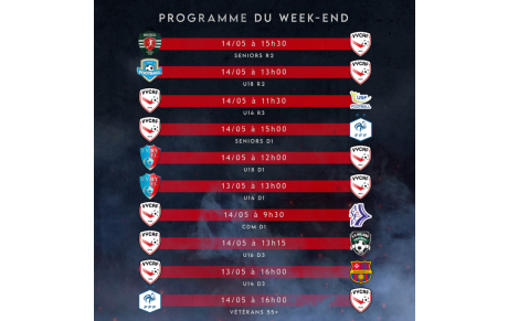 Programme du week-end