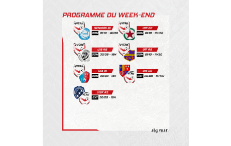 Programme du week-end