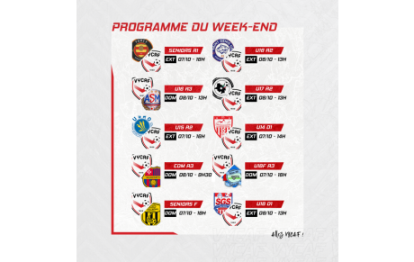 Programme du week-end