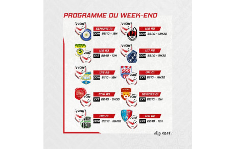 Programme du week-end