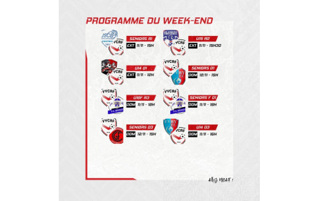 Programme du week-end