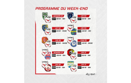 Programme du week-end