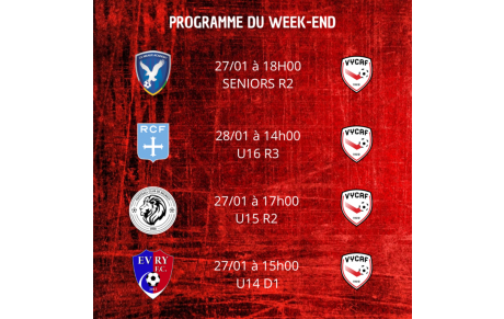 Programme du week-end