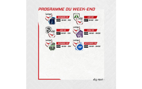 Programme du week-end