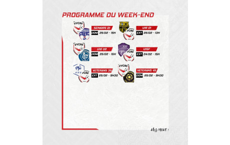 Programme du week-end