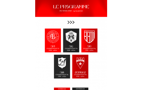 Programme du week-end