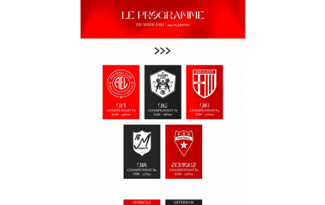 Programme du week-end