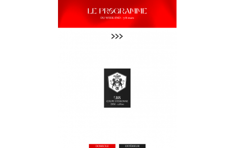 Programme du week-end