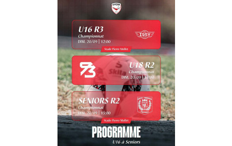 Programme du week-end